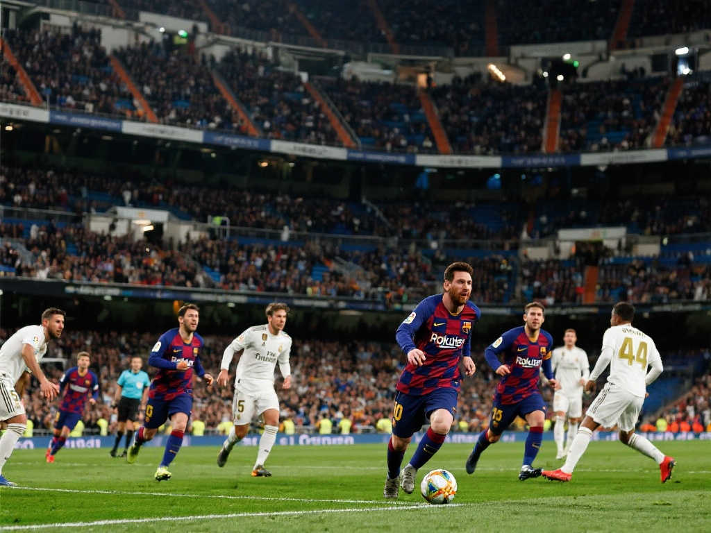 巴萨客场狂胜皇马4-0，完爆宿敌！