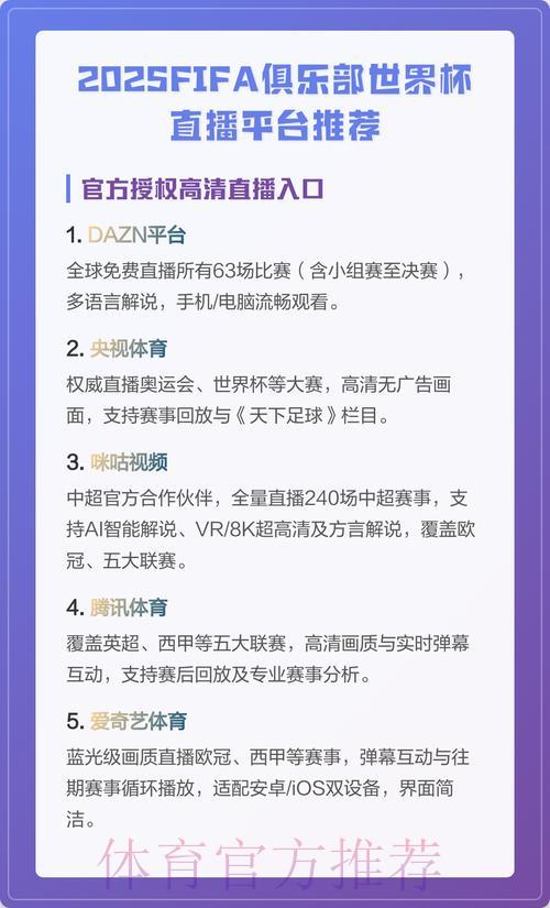 世界杯赛事直播注册平台精选推荐